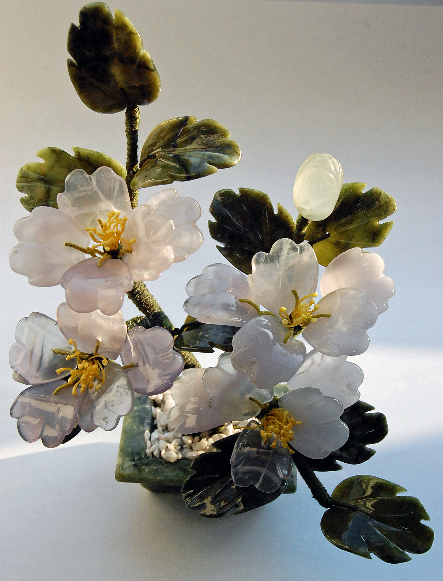 Blüten-Baum zartlila, ca. 20 cm, Unikat