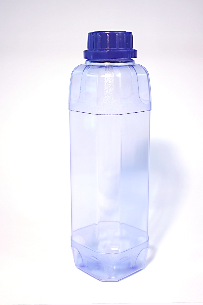 TRITAN Trinkflasche 1 Liter, eckig