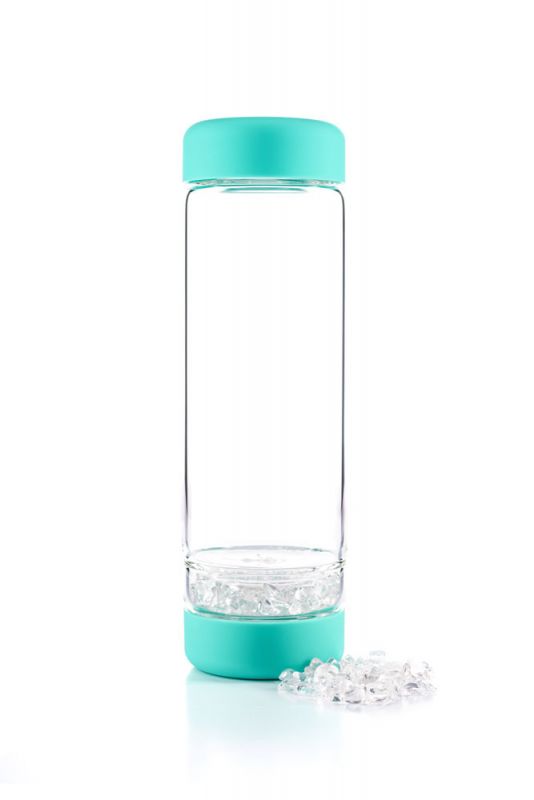 inu! CRYSTAL Glasflasche | Ocean Blue