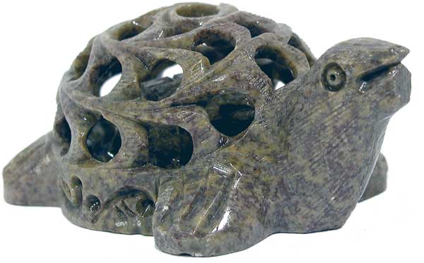 Undercut-Tier, Schildkröte ca. 7,5 cm, Unikat