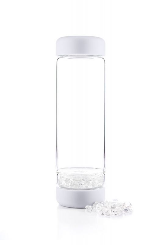 inu! CRYSTAL Glasflasche | Cloud White