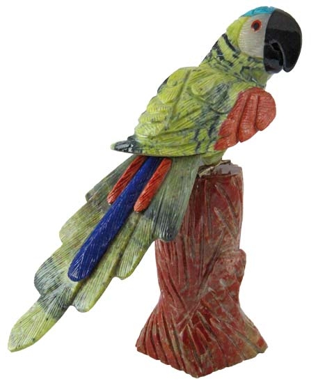 Papagei 20-25 cm, Peru, Unikat